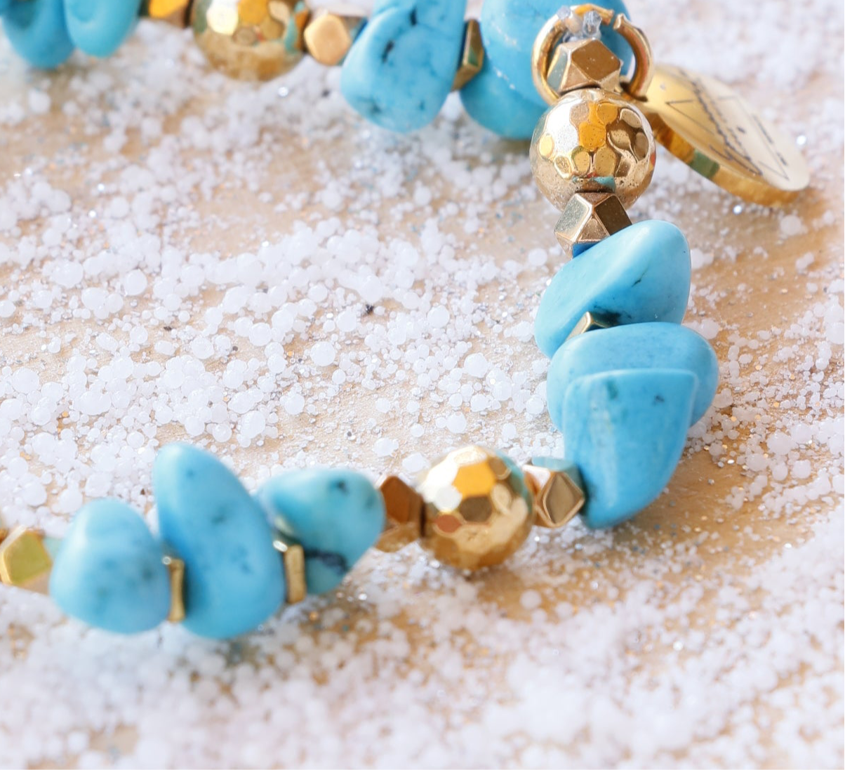 Bracelet VAK en Turquoise – Protection & Communication Authentique
