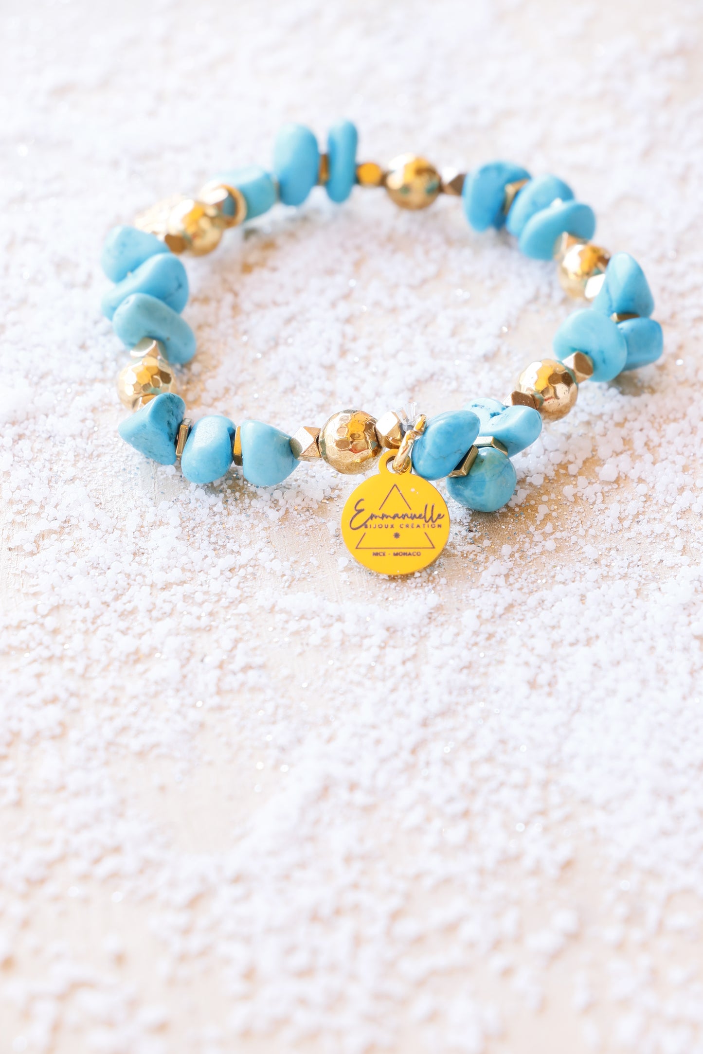 Bracelet VAK en Turquoise – Protection & Communication Authentique