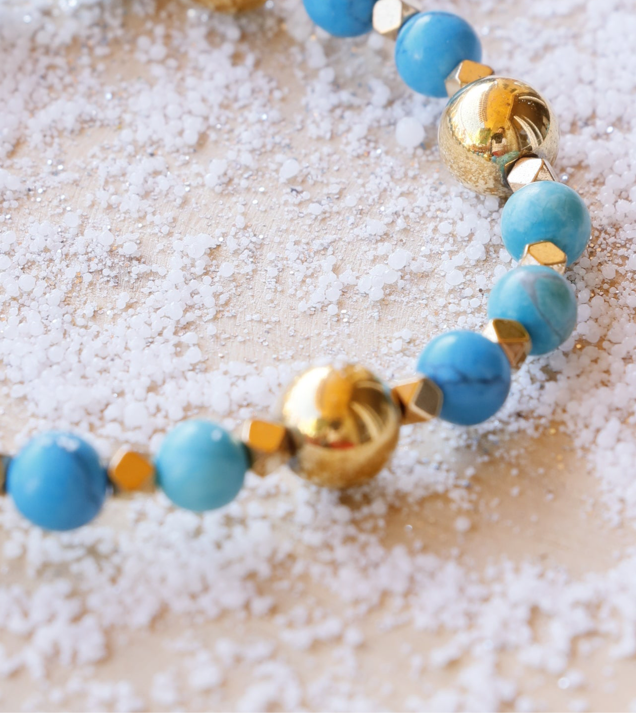 Bracelet simple VAK en Turquoise – Protection & Communication Authentique