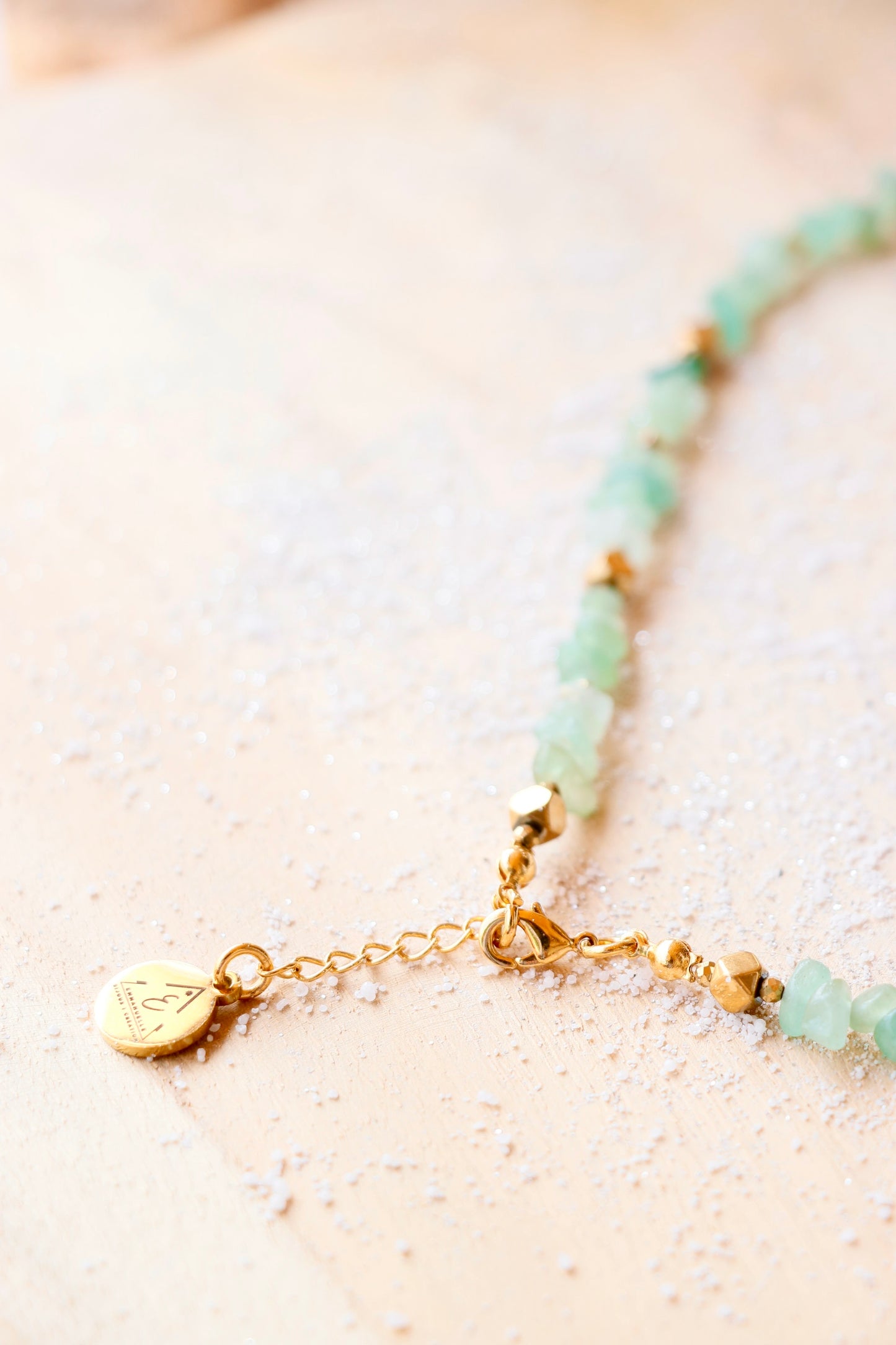 Collier Tour de Cou SAMATA – Chance & Harmonie en Aventurine