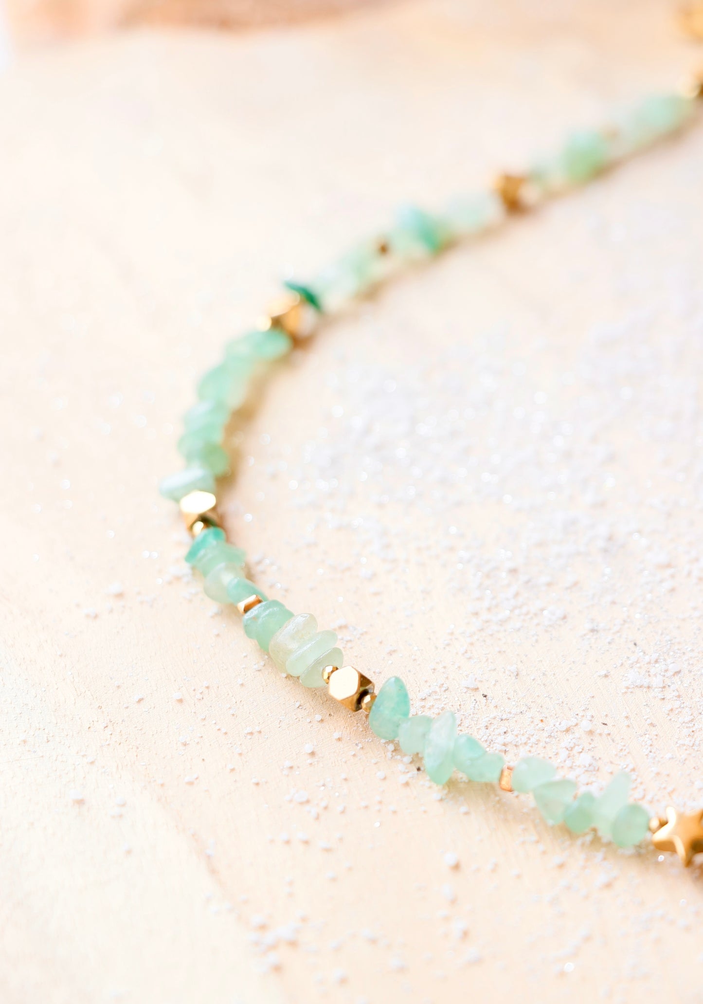 Collier Tour de Cou SAMATA – Chance & Harmonie en Aventurine