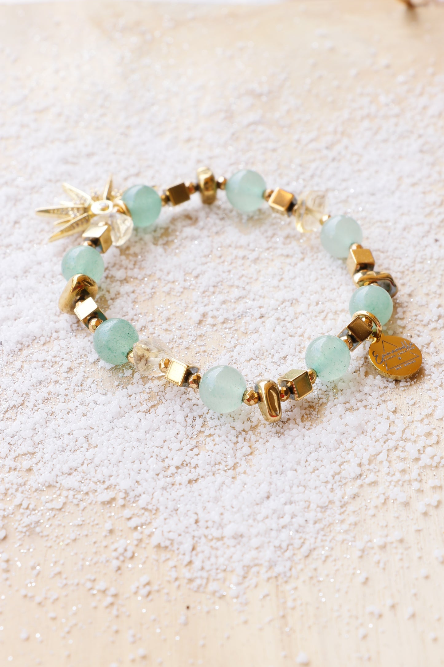 Bracelet SAMATA pour la Chance et l'Harmonie en Aventurine