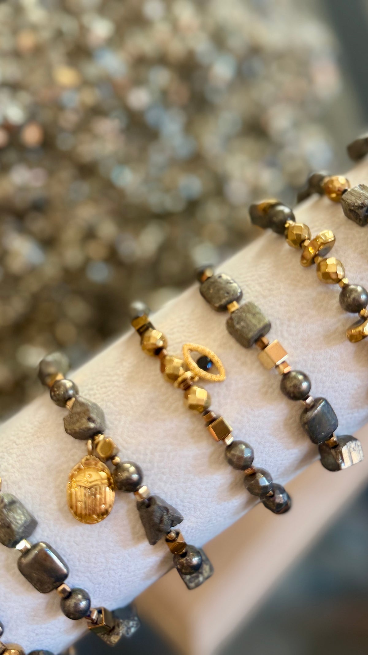 LUMEN — Bracelet en Pyrite | Abondance & Opportunités