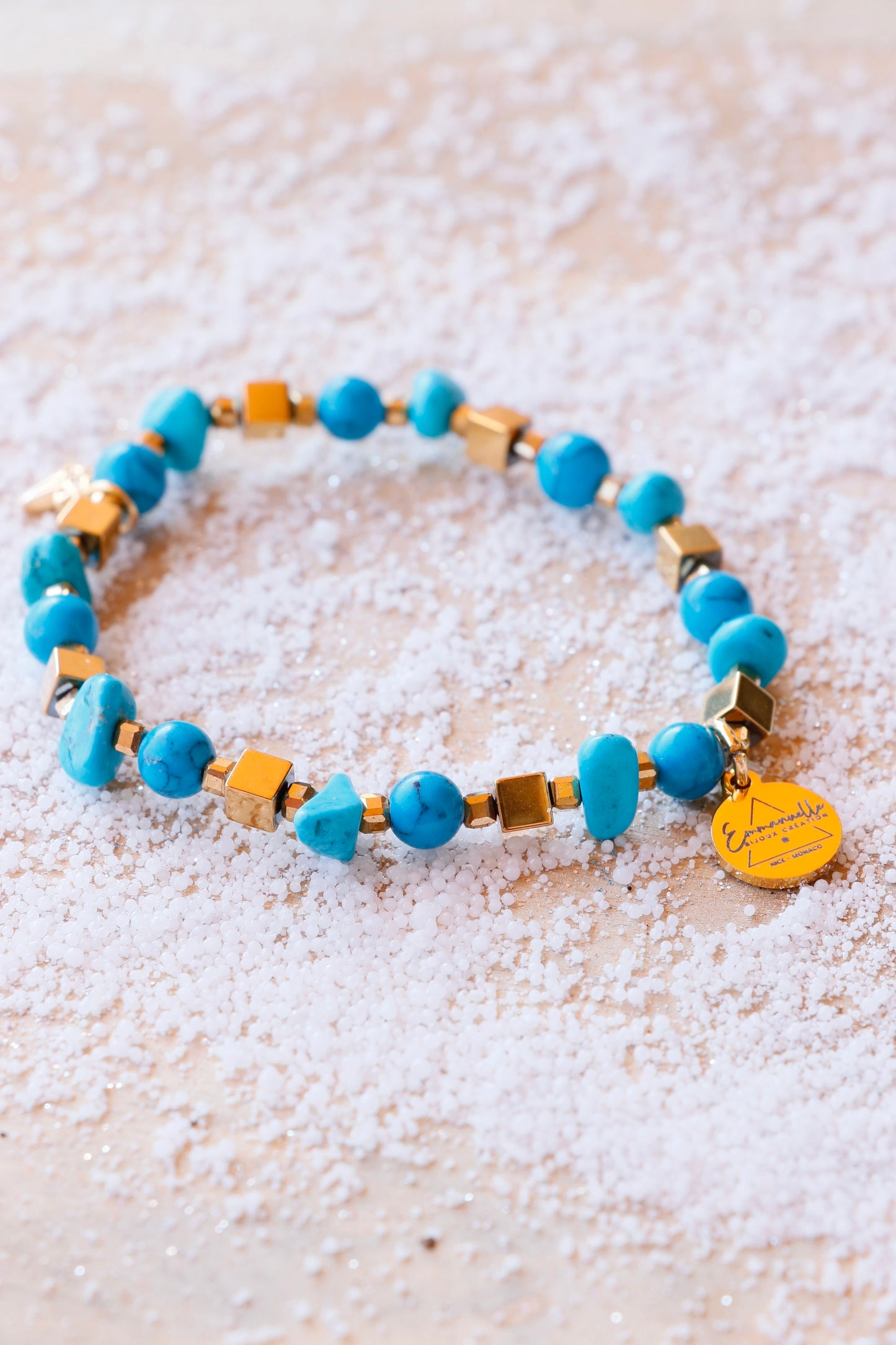 Bracelet VAK en Turquoise – Protection & Communication Authentique