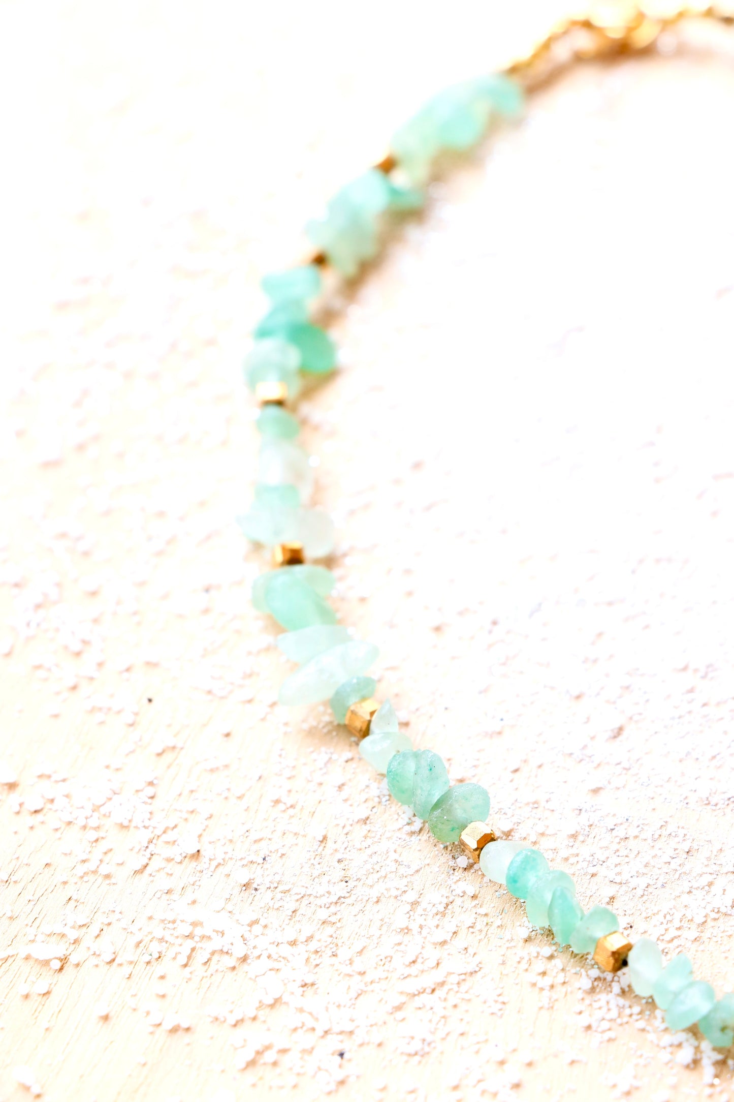 Collier Tour de Cou SAMATA en Aventurine – Oeil de protection - Chance & Harmonie