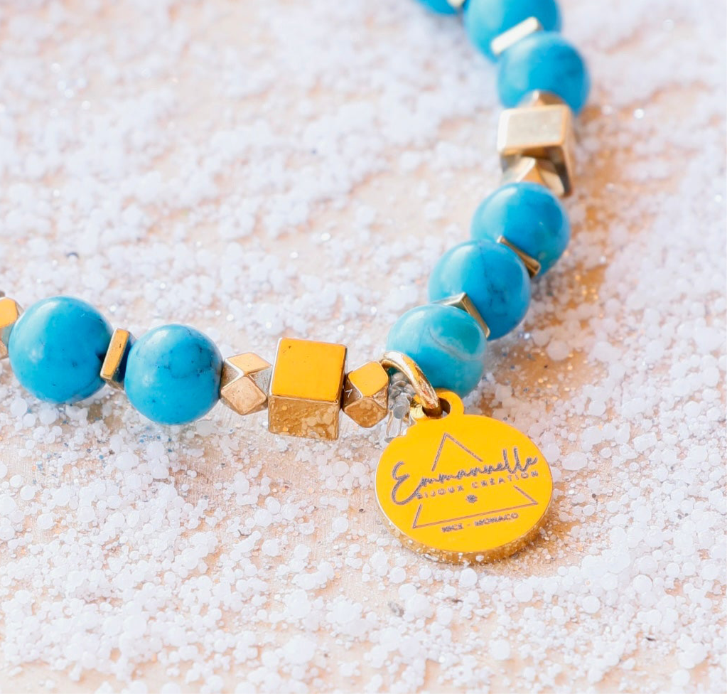 Bracelet VAK en Turquoise – Protection & Communication Authentique