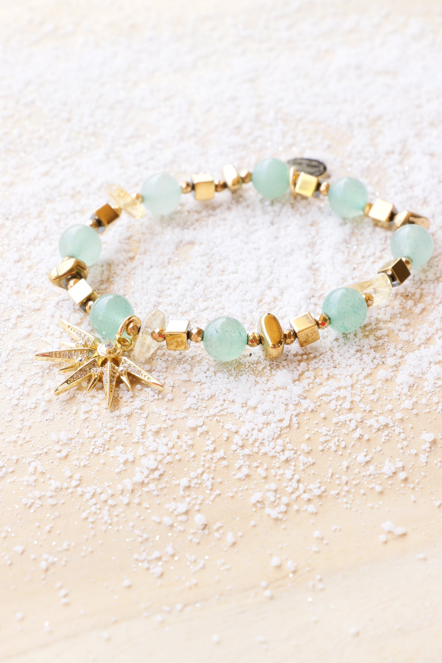 Bracelet SAMATA pour la Chance et l'Harmonie en Aventurine