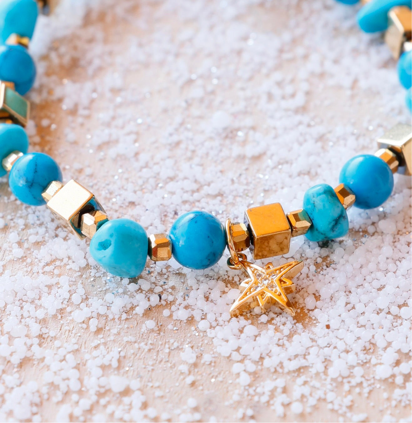 Bracelet VAK en Turquoise – Protection & Communication Authentique