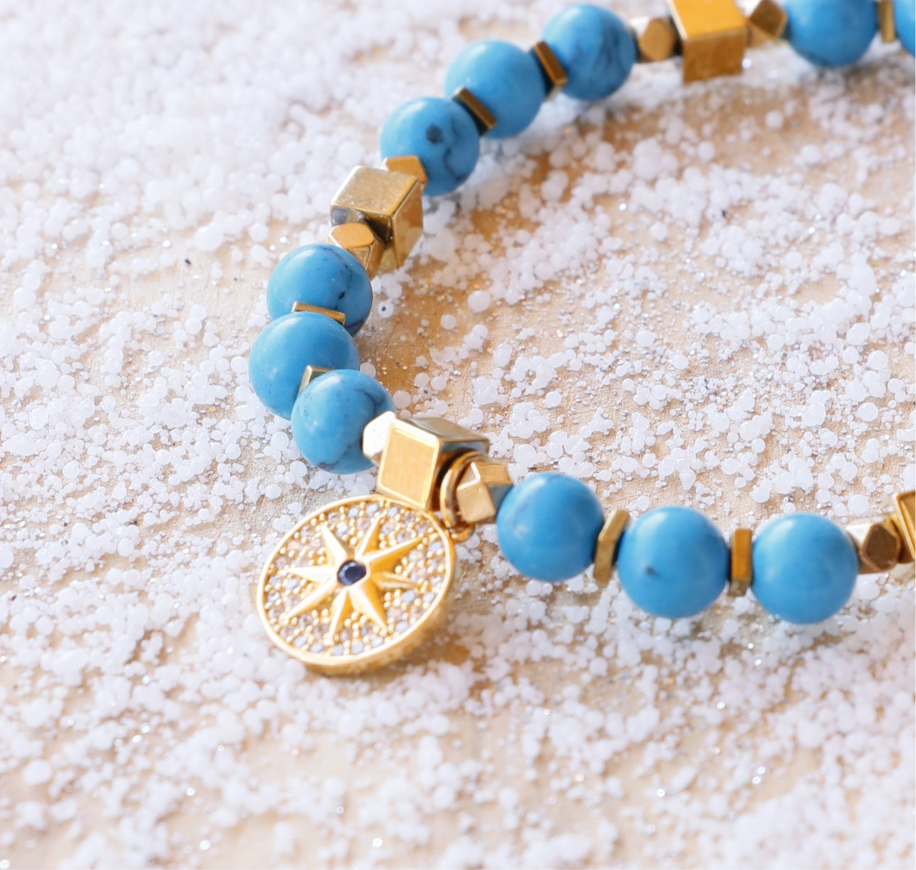 Bracelet VAK en Turquoise – Protection & Communication Authentique
