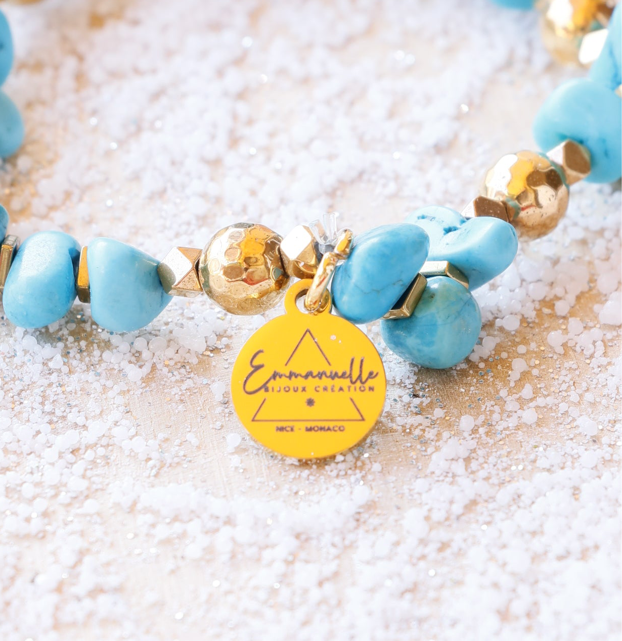 Bracelet VAK en Turquoise – Protection & Communication Authentique