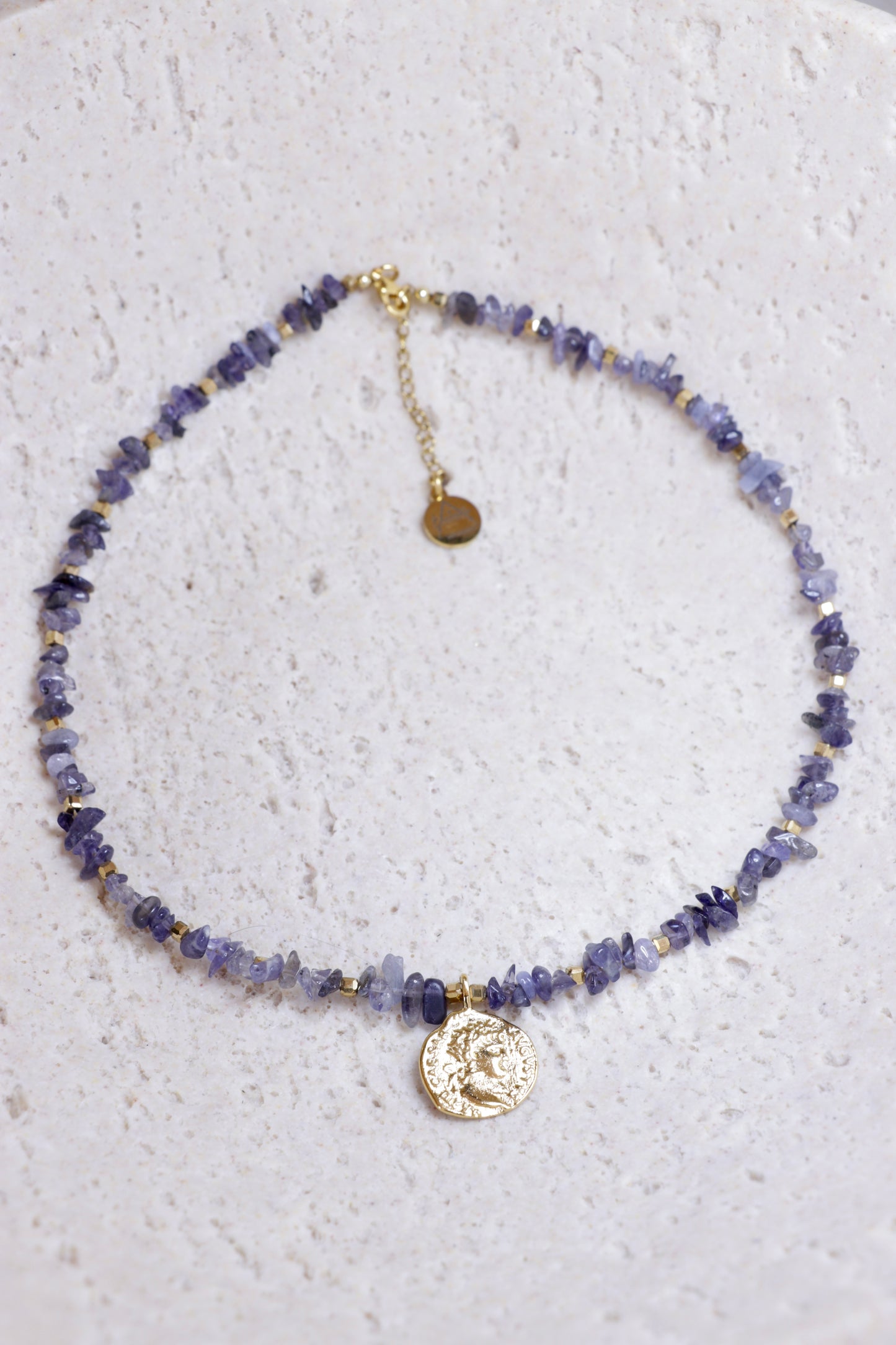 JNĀNA Choker Necklace in Iolite 🜁 I trust myself