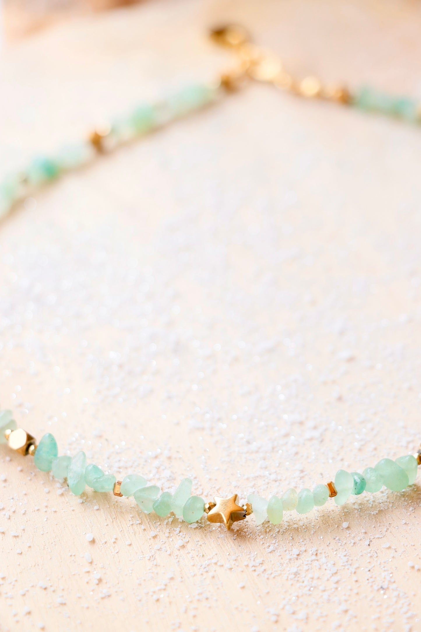 Collier Tour de Cou SAMATA – Chance & Harmonie en Aventurine