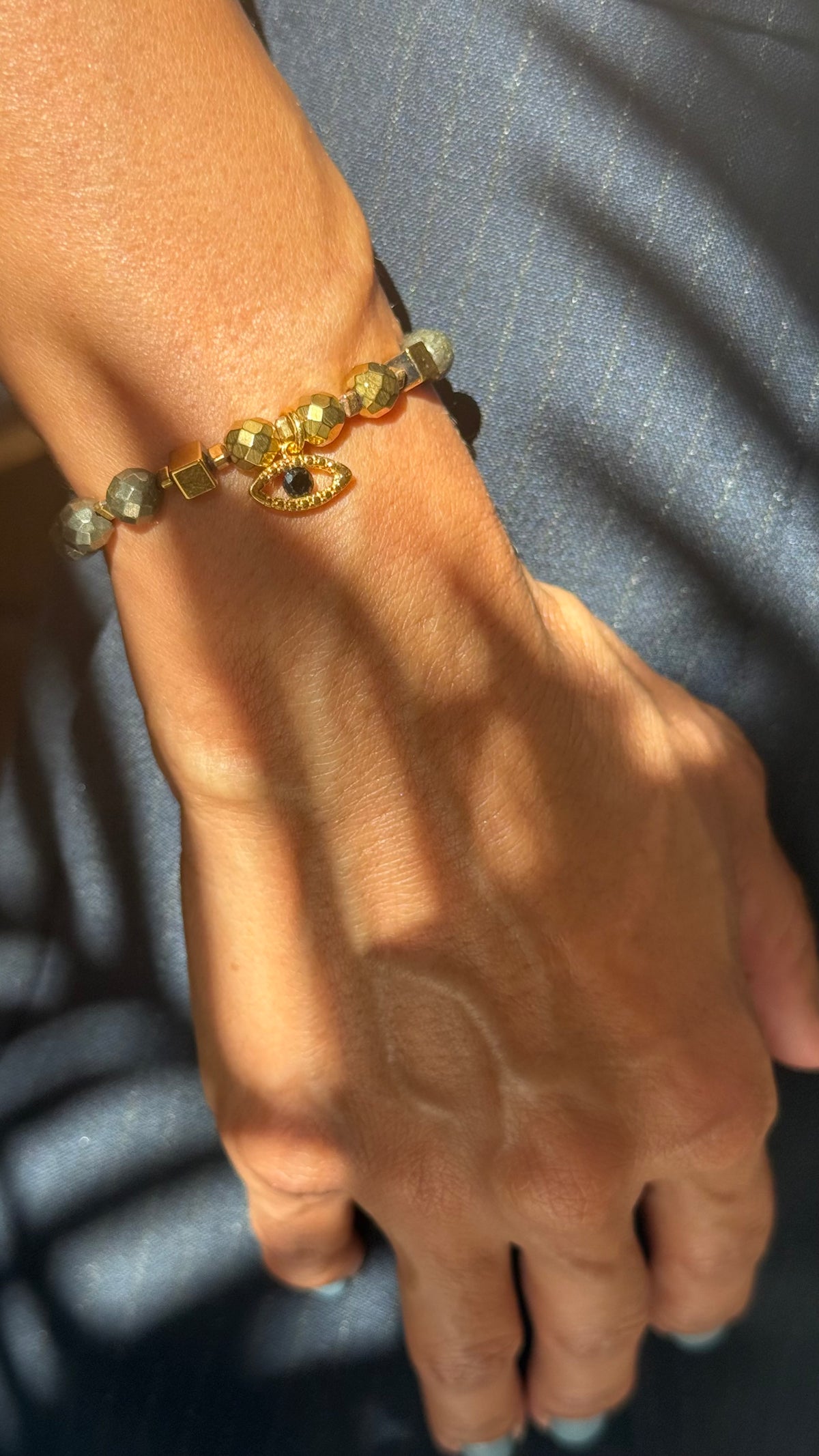 LUMEN — Bracelet en Pyrite | Abondance & Opportunités