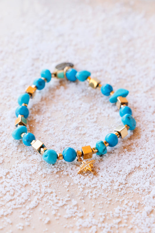 Bracelet VAK en Turquoise – Protection & Communication Authentique
