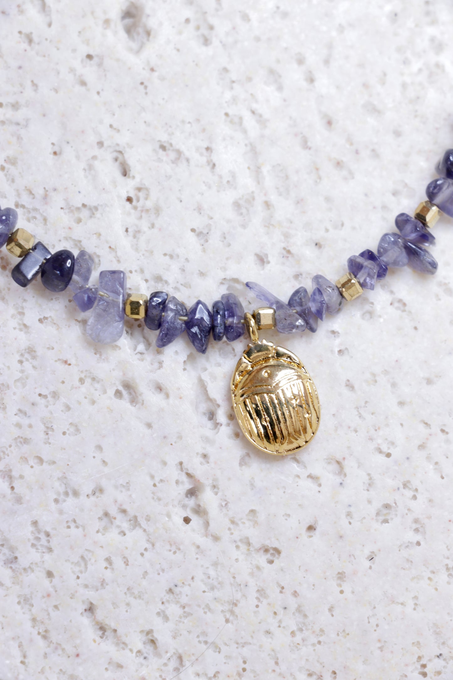 JNĀNA Iolite Choker 🜁 I see clearly within myself. I make decisions without losing myself.