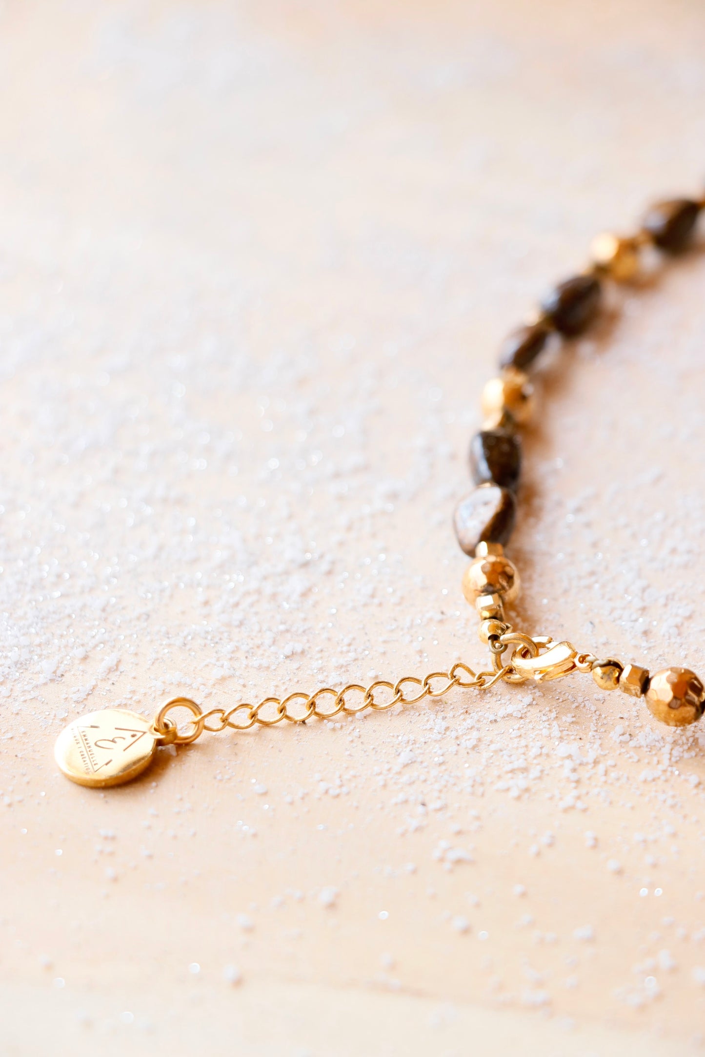 Collier pendentif Étoile SADHANA – Protection & Stabilité en Bronzite