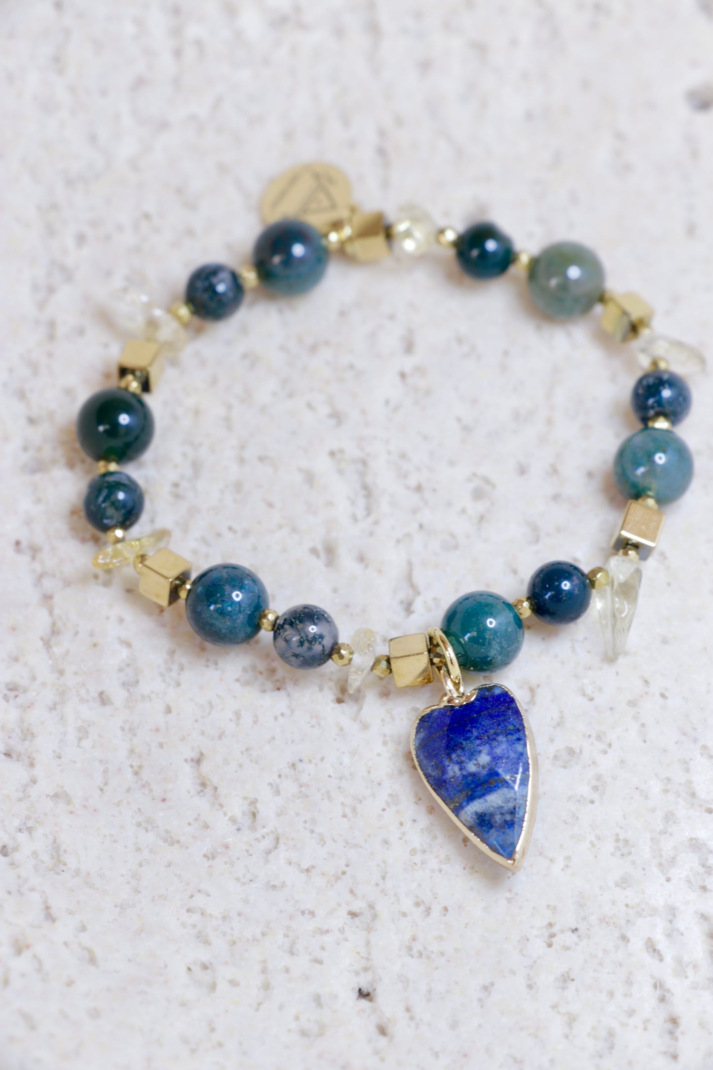SILENCE - Bracelet en Agate Mousse | APAISEMENT