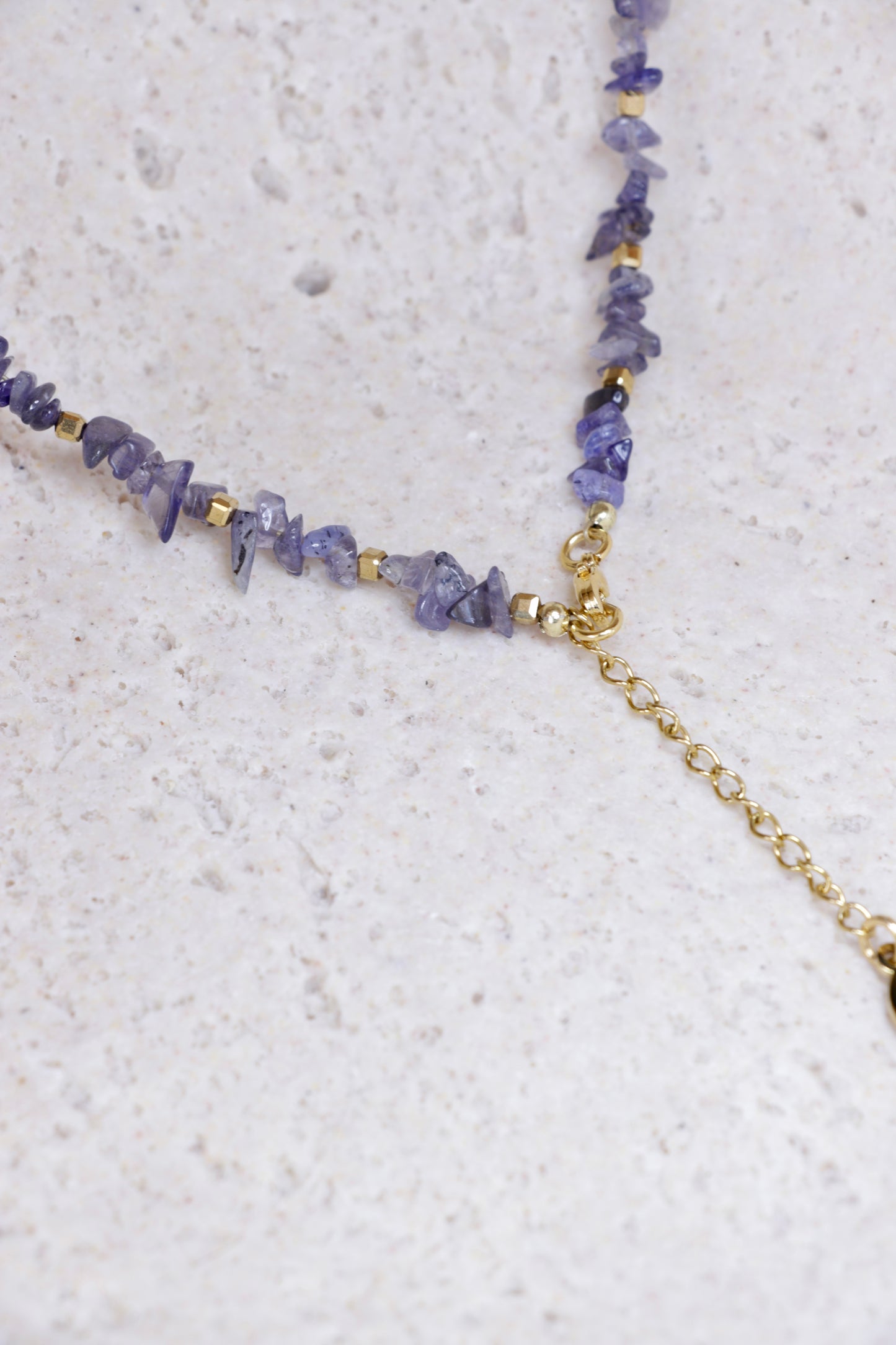 JNĀNA Choker Necklace in Iolite 🜁 I trust myself