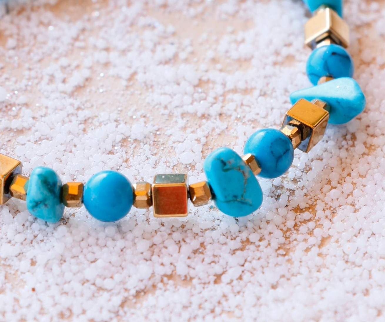 Bracelet VAK en Turquoise – Protection & Communication Authentique