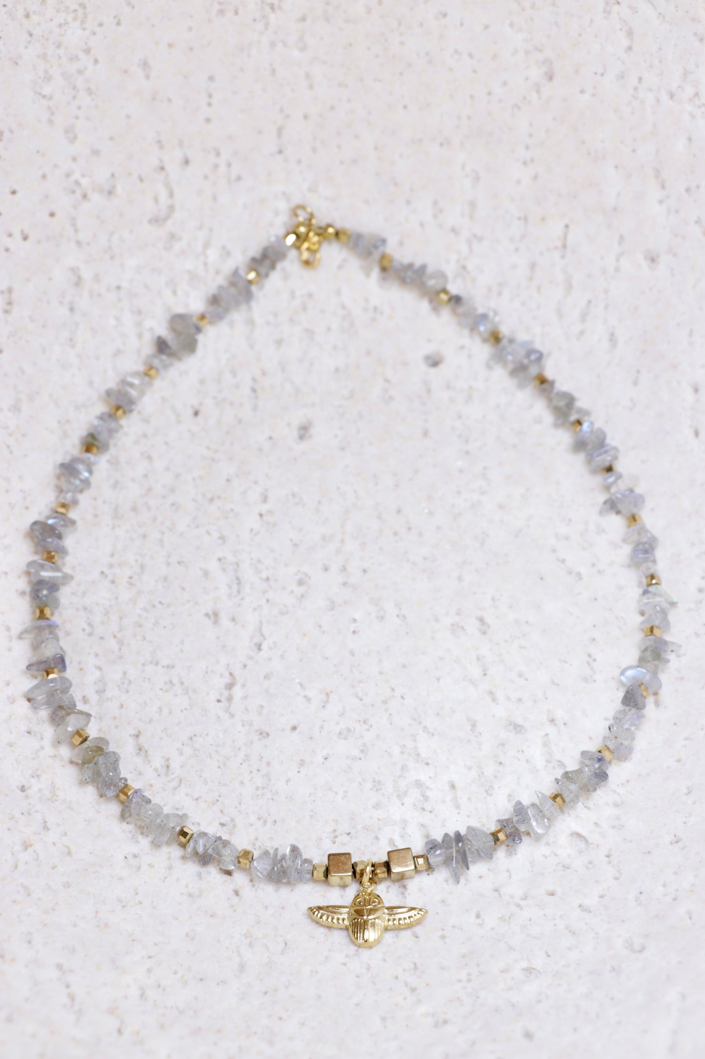 KSHAMA Labradorite Choker Necklace 🜂 I no longer wear what isn't mine