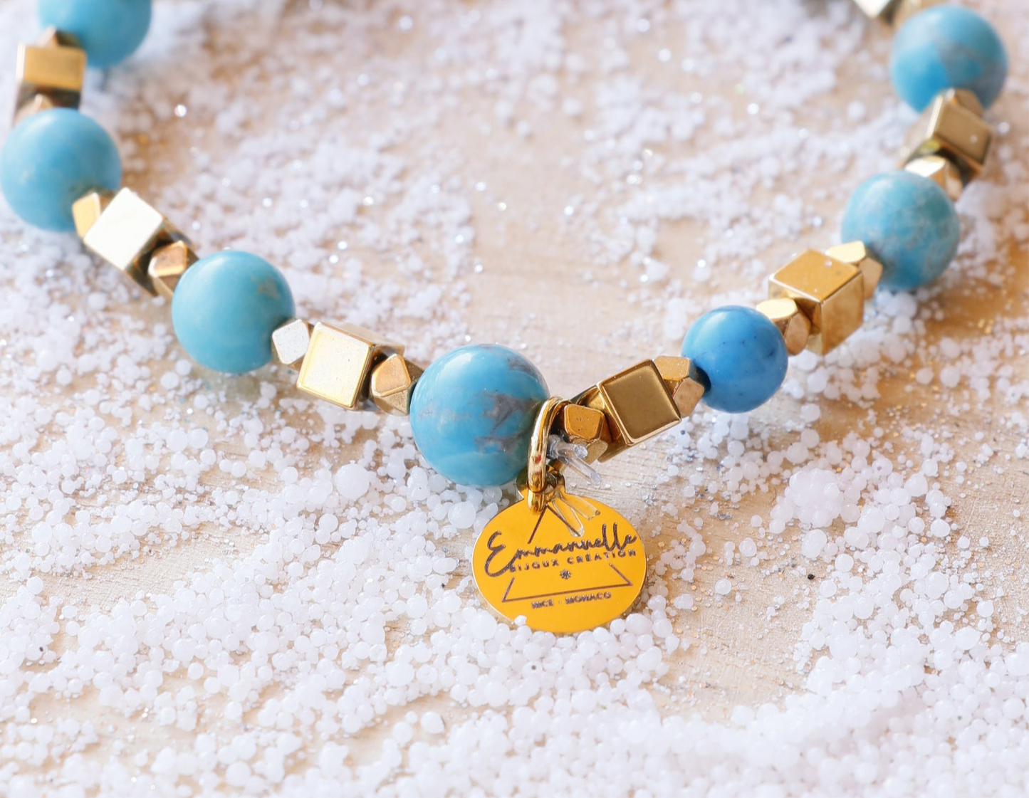 Bracelet VAK en Turquoise – Protection & Communication Authentique
