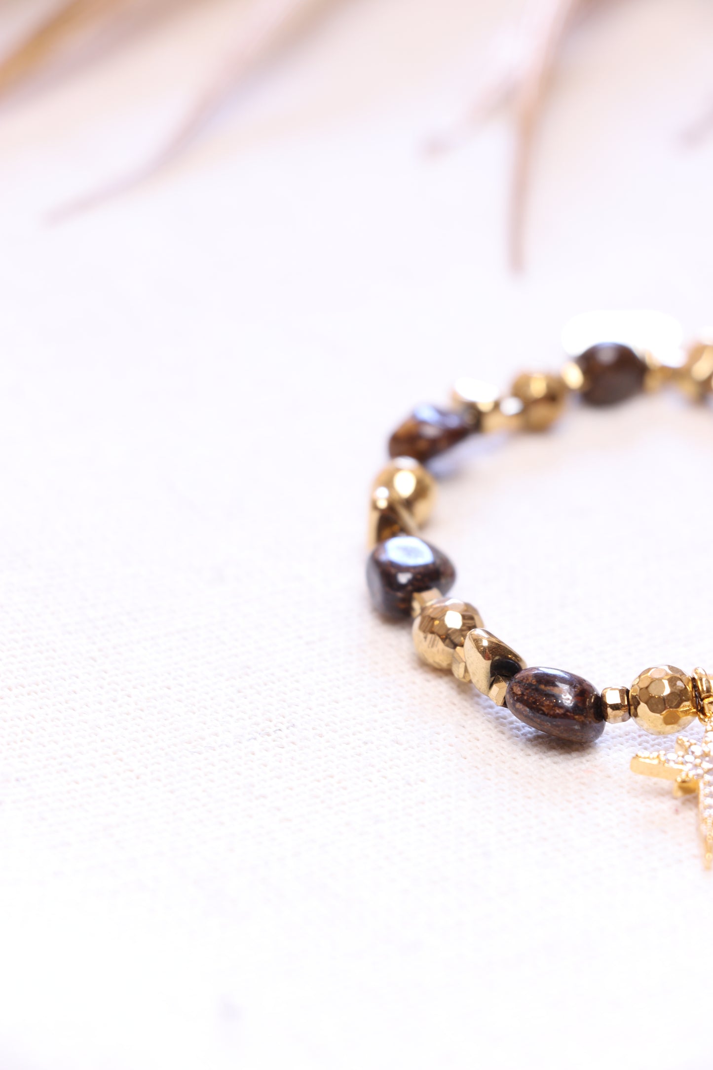 Bronzite SADHANA bracelet 🜁 I decide and I take responsibility