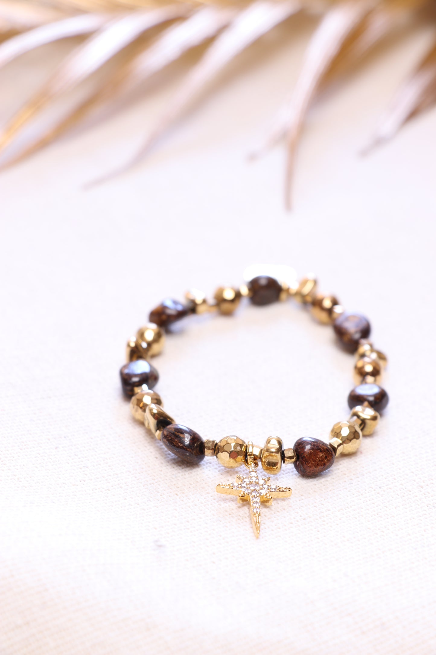 Bronzite SADHANA bracelet 🜁 I decide and I take responsibility