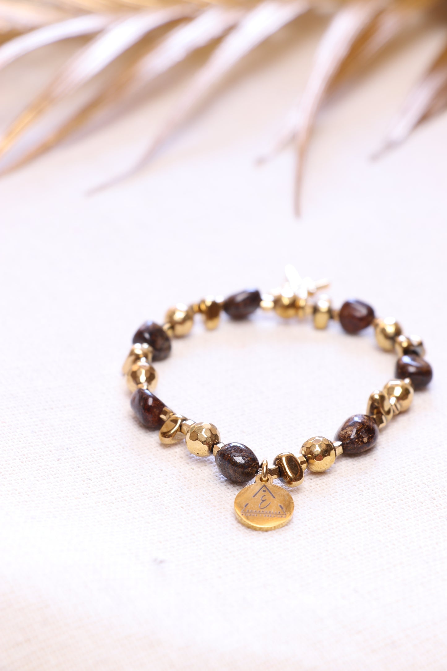 Bronzite SADHANA bracelet 🜁 I decide and I take responsibility