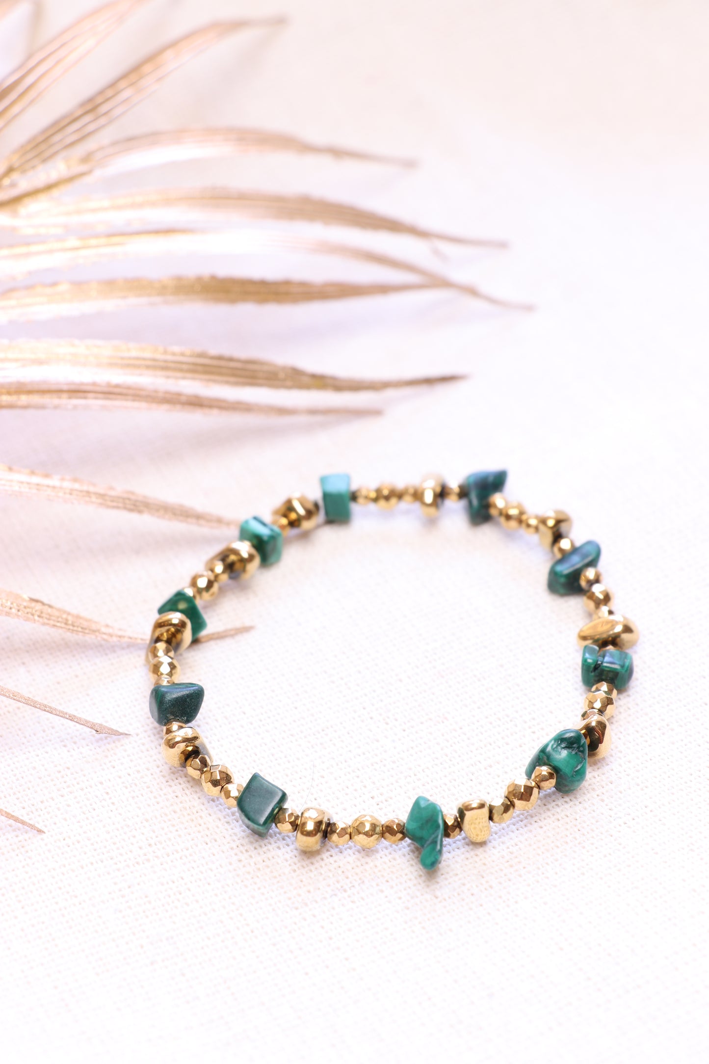 ALTER - Bracelet en Malachite | RÉGÉRATION, ÉQUILIBRE & TRANSFORMATION