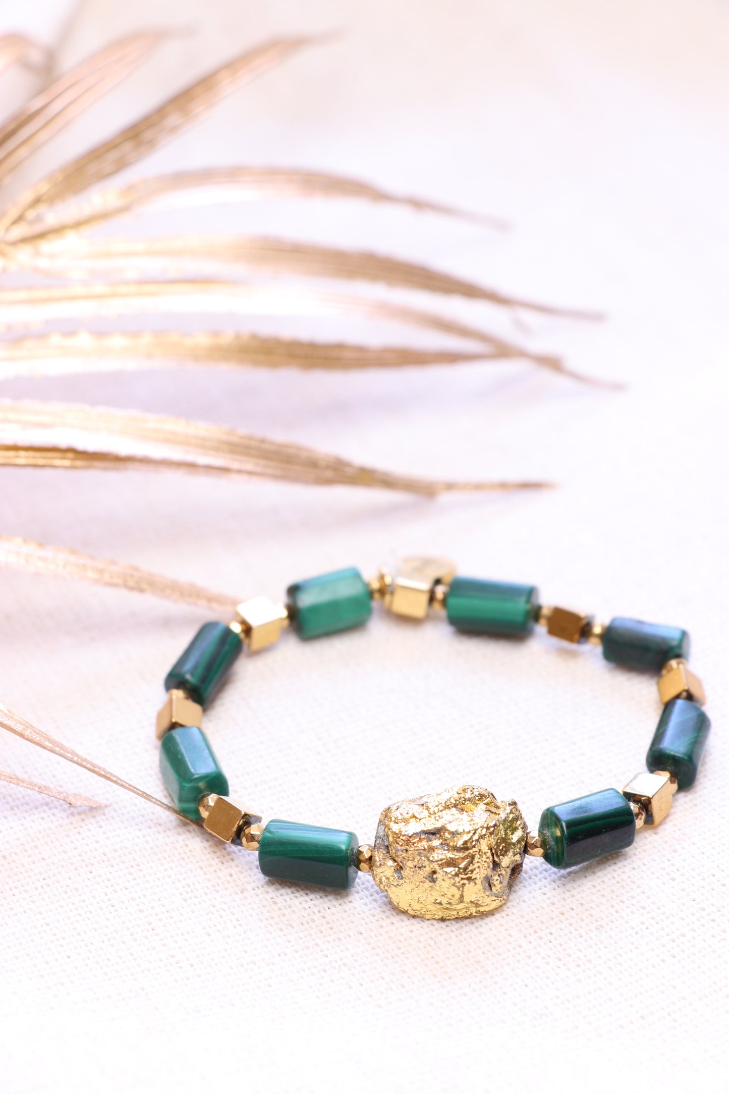 ALTER  - Bracelet en Malachite | RÉGÉRATION, ÉQUILIBRE & TRANSFORMATION