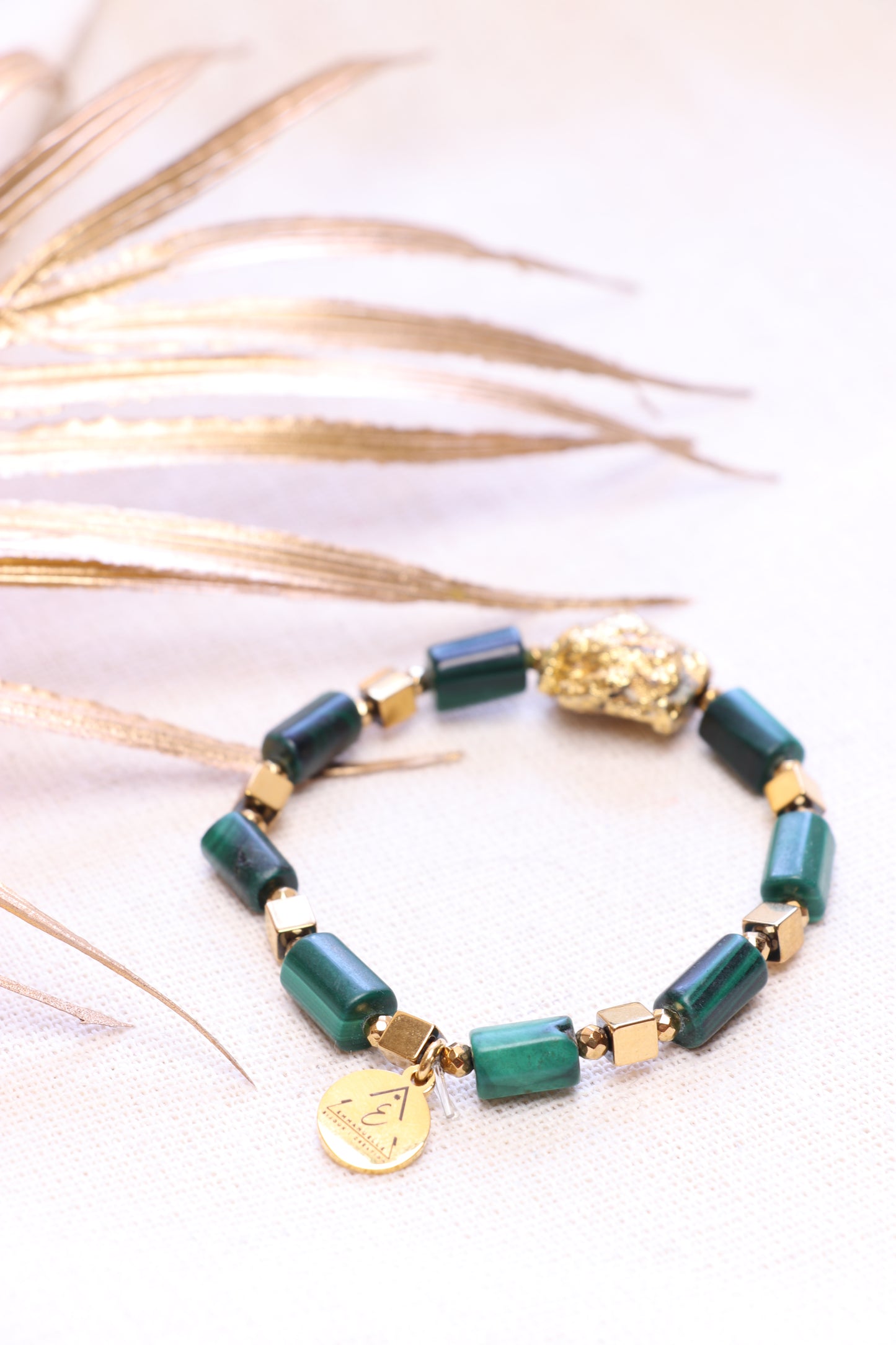 ALTER  - Bracelet en Malachite | RÉGÉRATION, ÉQUILIBRE & TRANSFORMATION