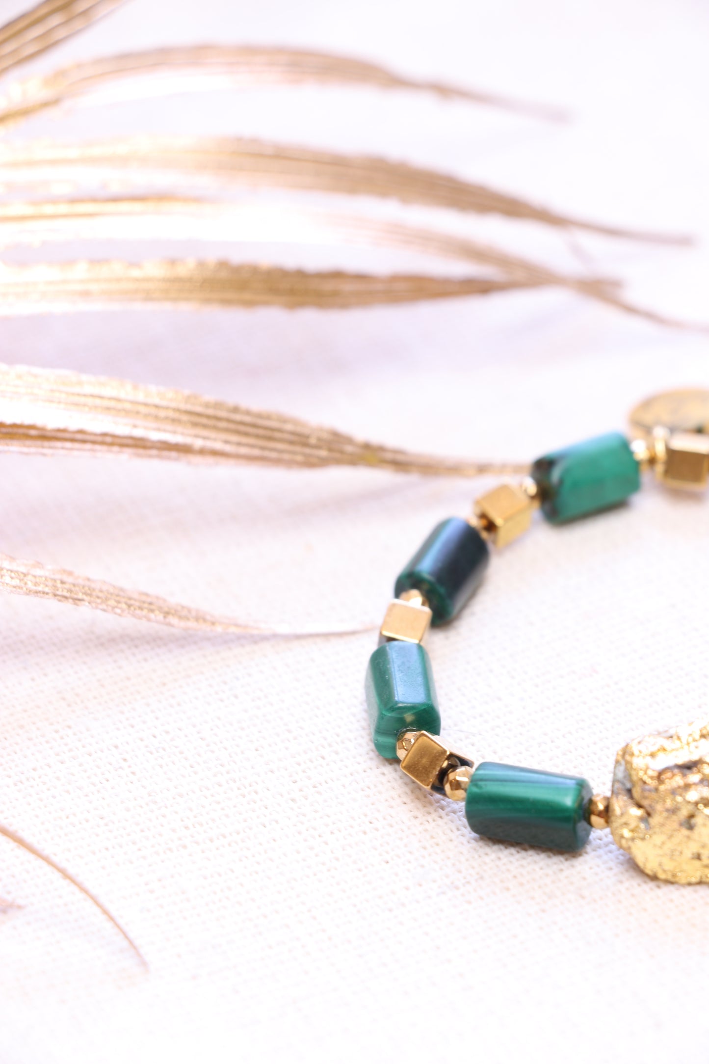 ALTER  - Bracelet en Malachite | RÉGÉRATION, ÉQUILIBRE & TRANSFORMATION