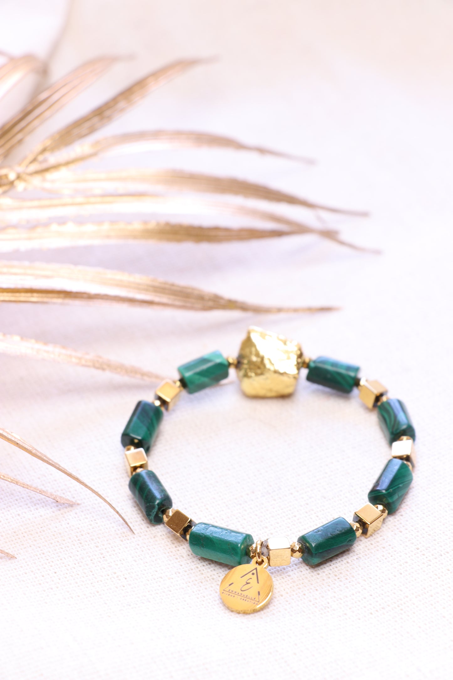 ALTER  - Bracelet en Malachite | RÉGÉRATION, ÉQUILIBRE & TRANSFORMATION