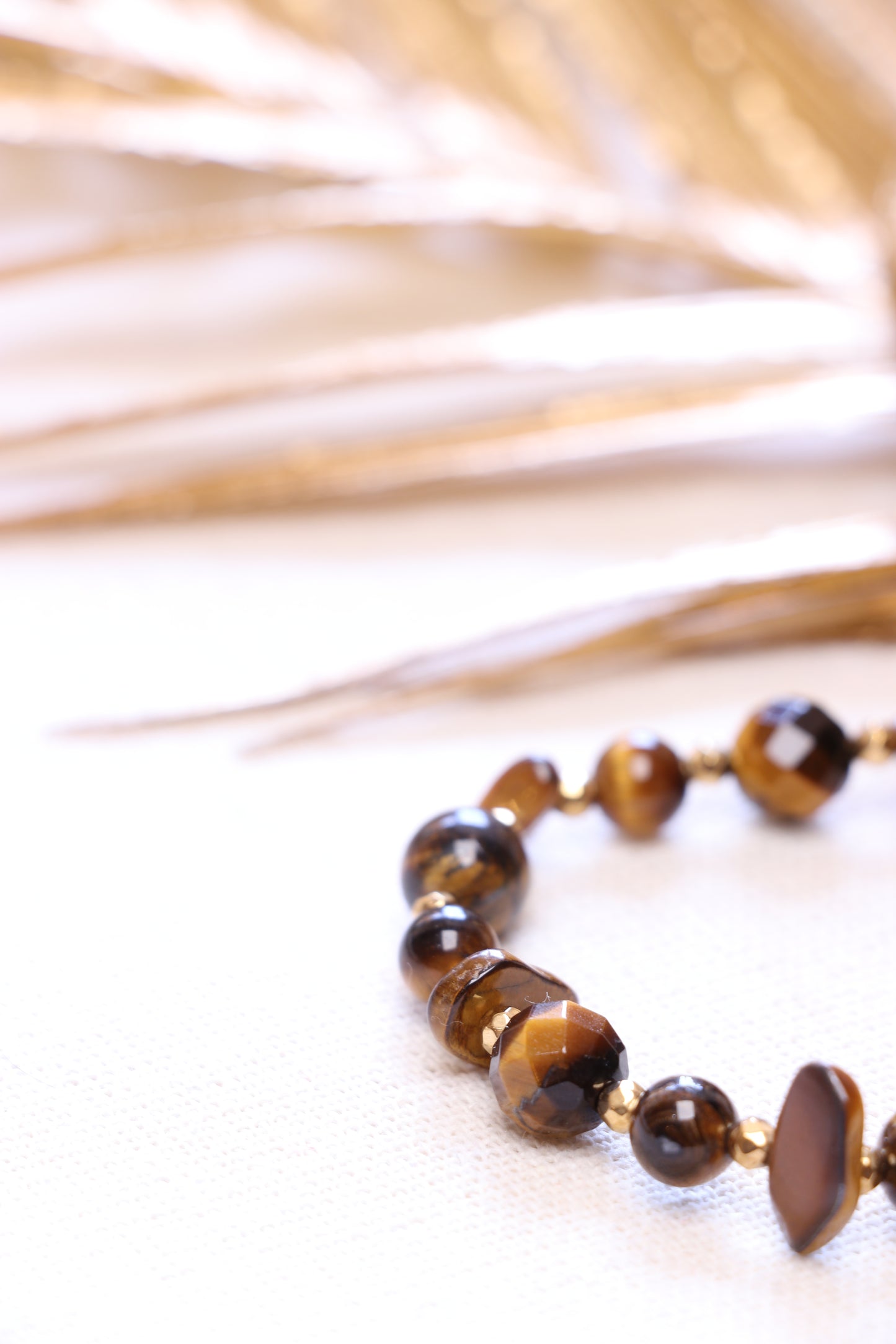 EGIDE Bracelet • Oeil de tigre • CONFIANCE & COURAGE