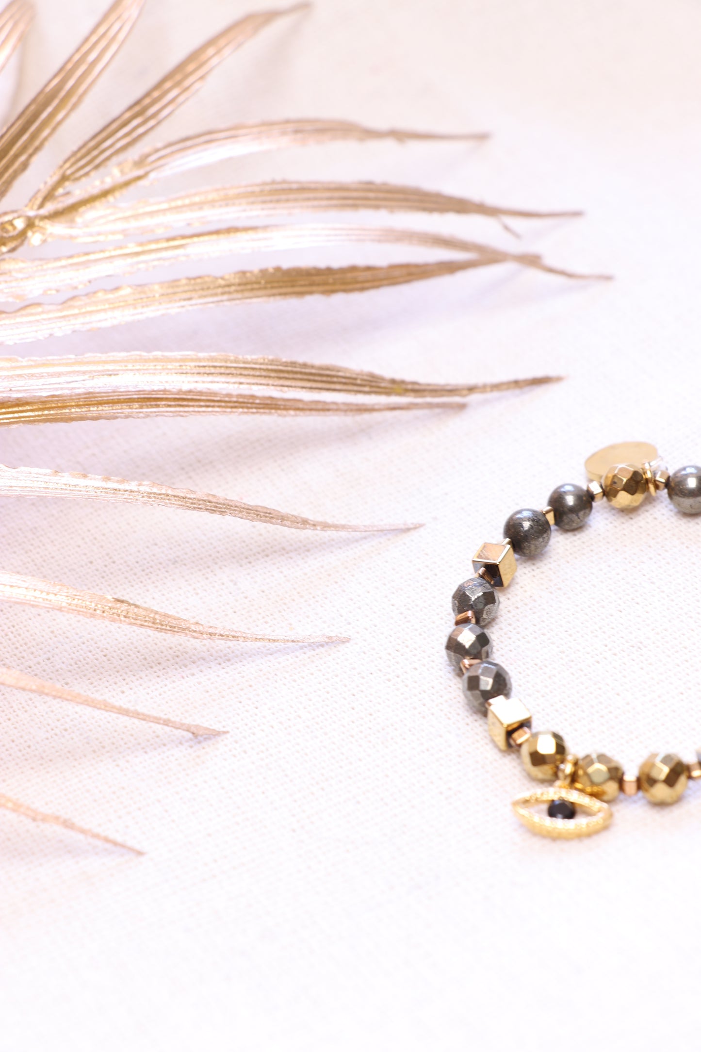 VIBHUTI Pyrite Bracelet 🜂 I take my place and attract abundance