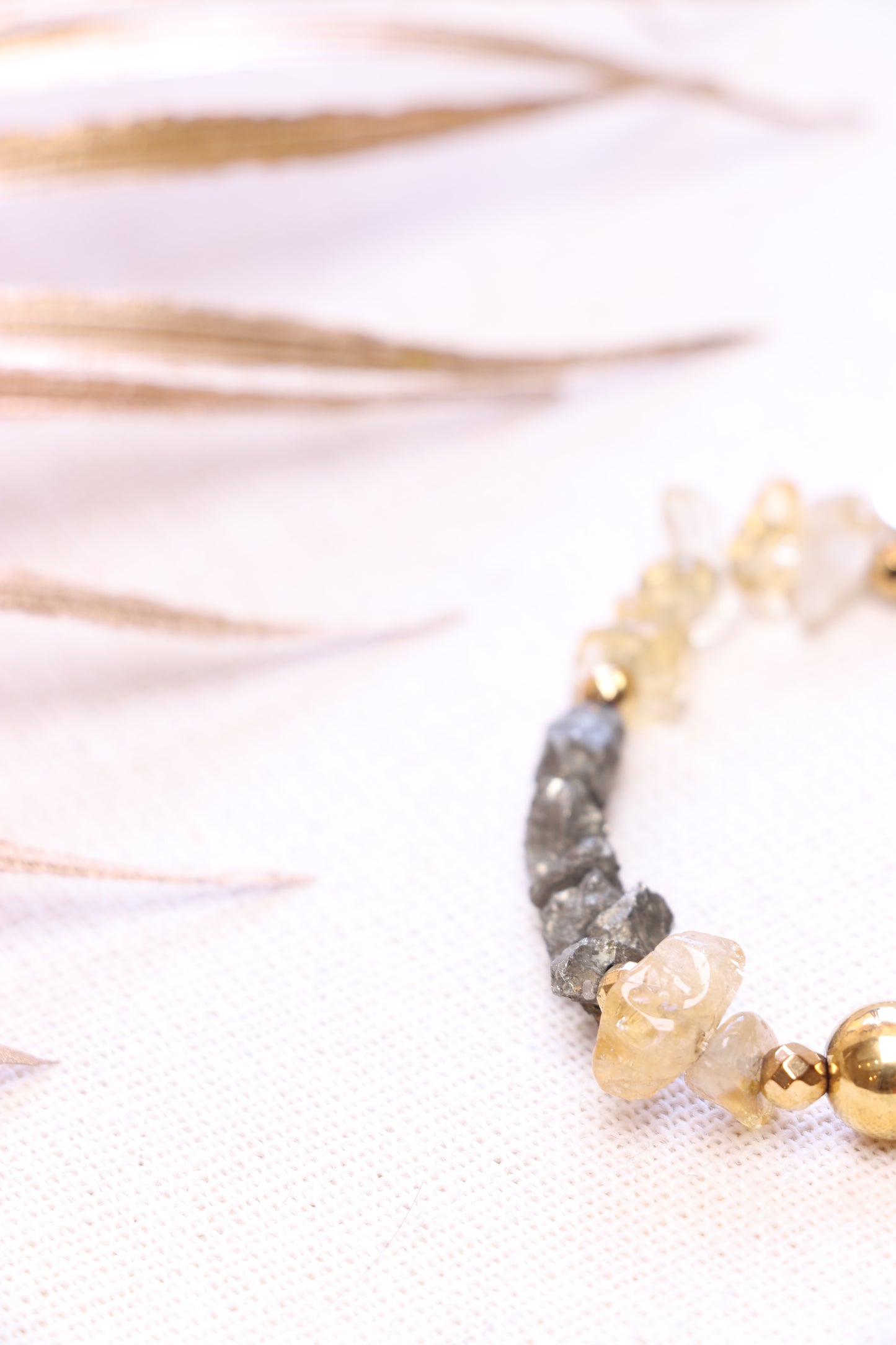 LUMEN |  Bracelet en Pyrite – Confiance en soi & courage | ABONDANCE & OPPORTUNITÉS