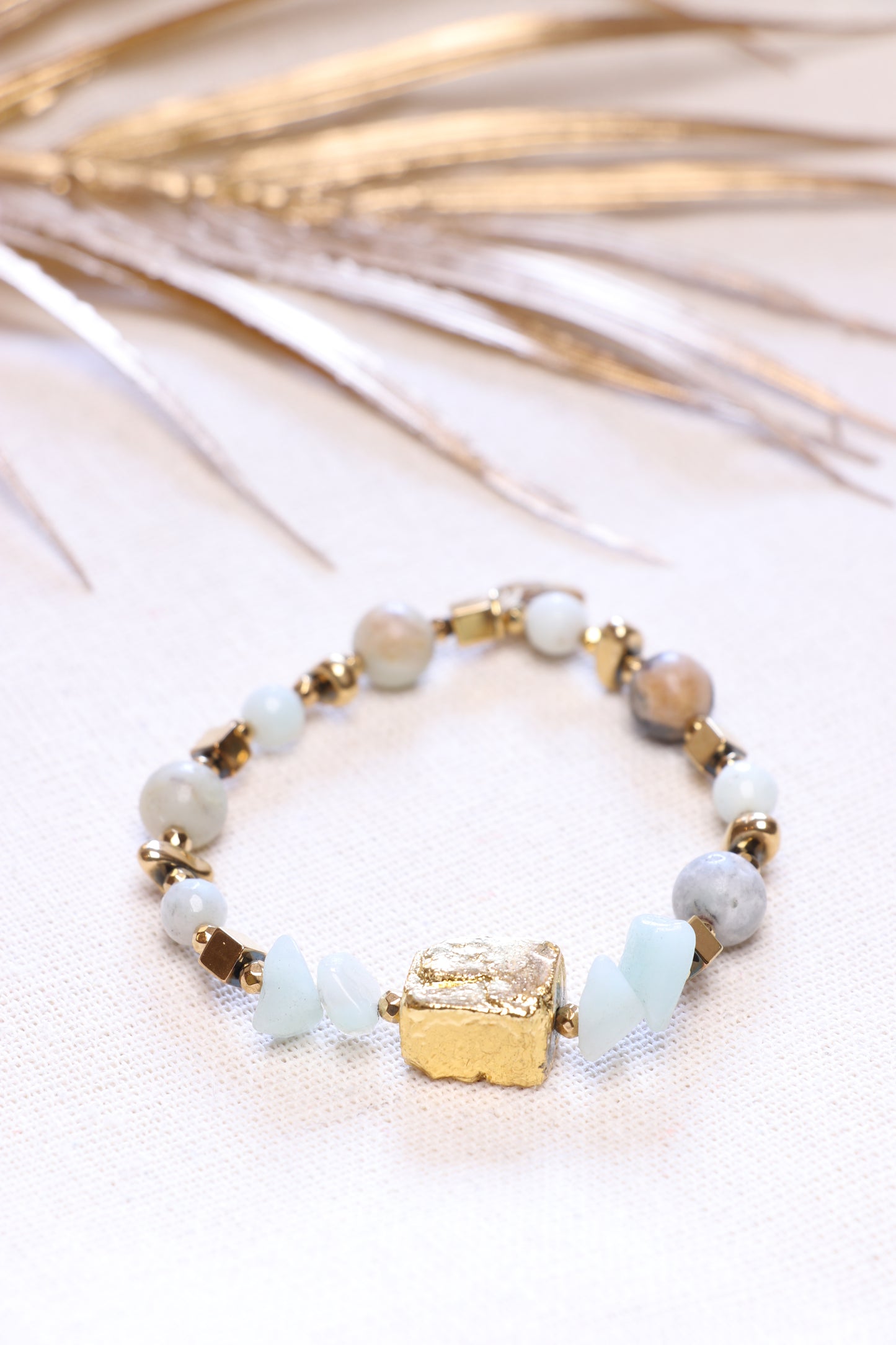RIVAGE - Bracelet en Amazonite | COMMUNICATION & LIBERTÉ
