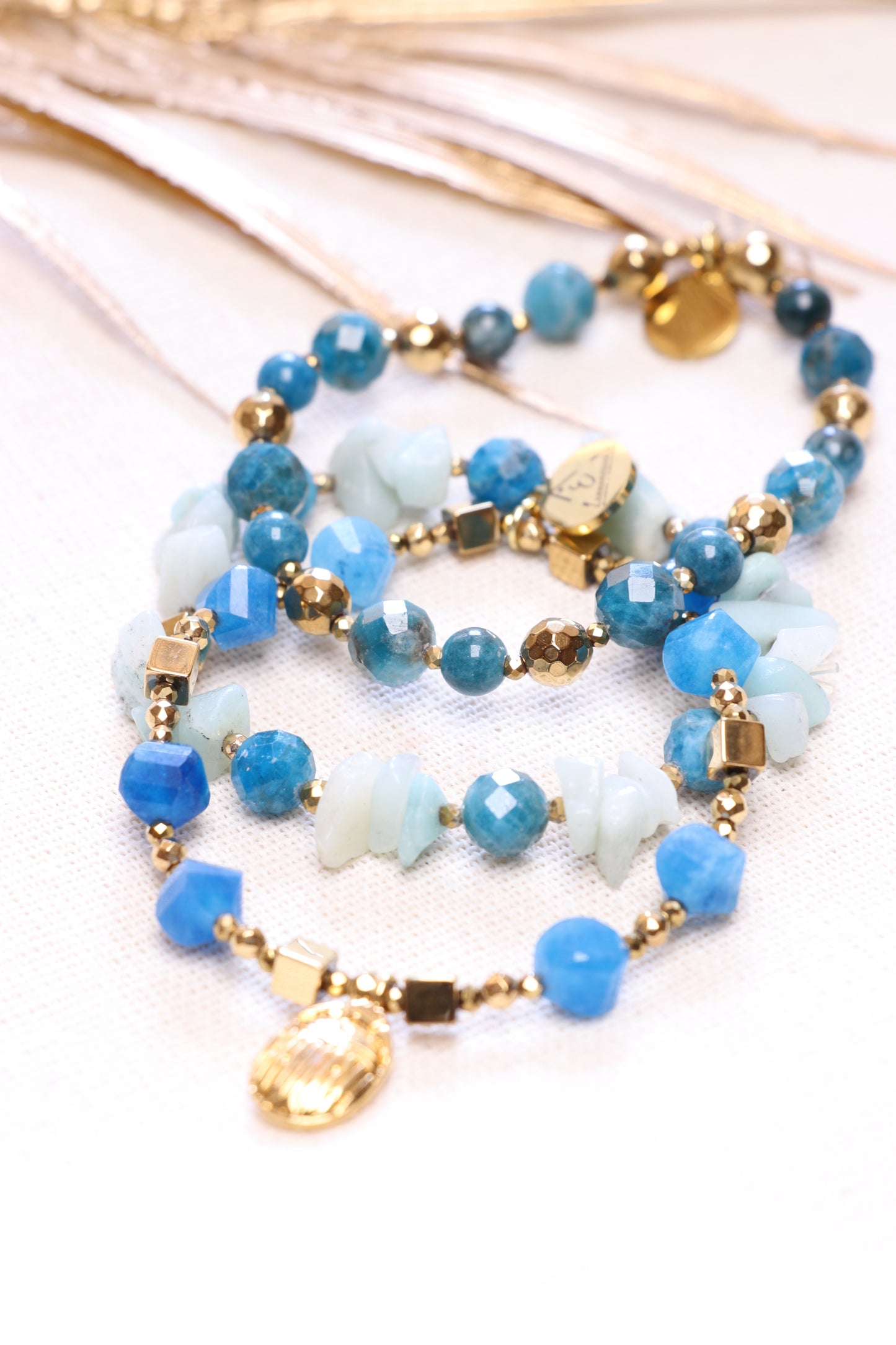 RIVAGE - Bracelet en Amazonite | COMMUNICATION & LIBERTÉ