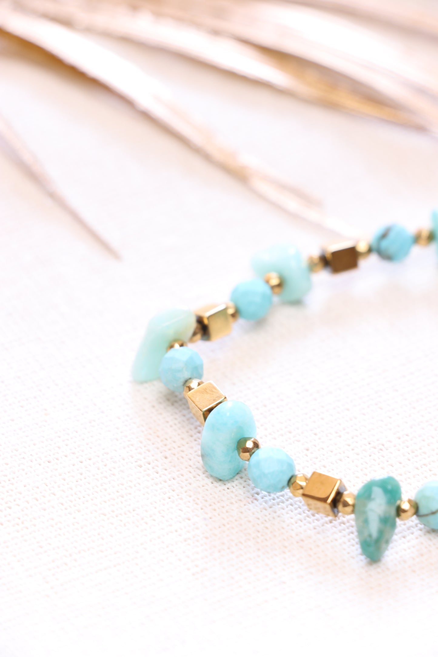 RIVAGE Bracelet en Turquoise | La Vérité du Cœur | Communication & Expression