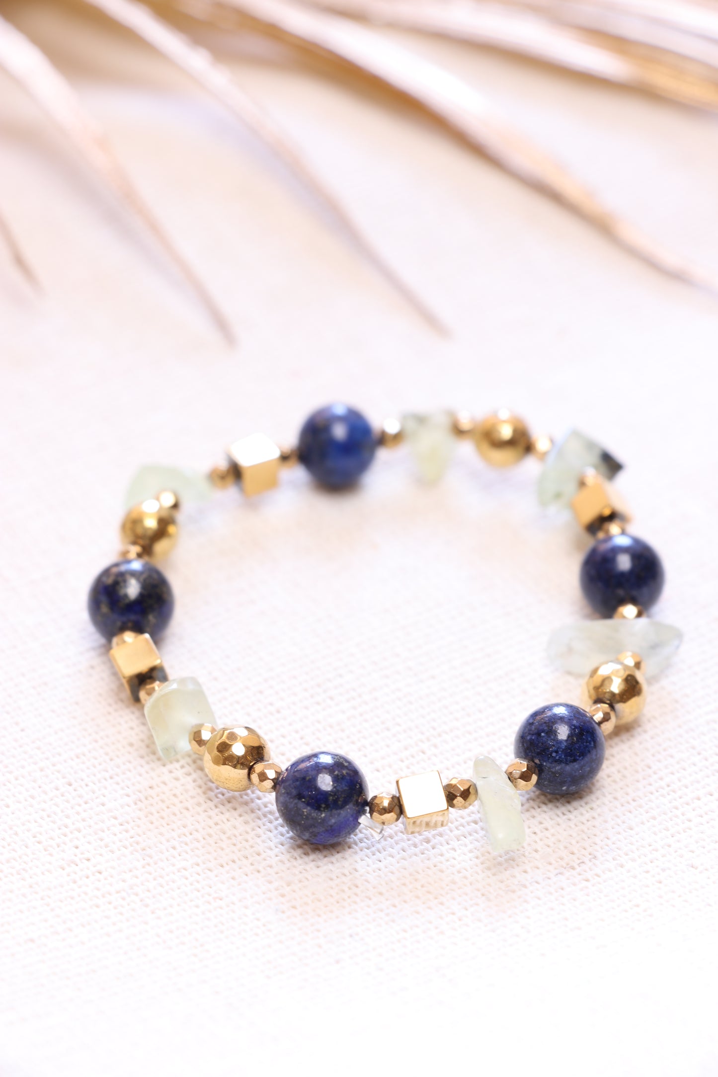Bracelet Lapis-Lazuli Naturel | Intuition & Expression