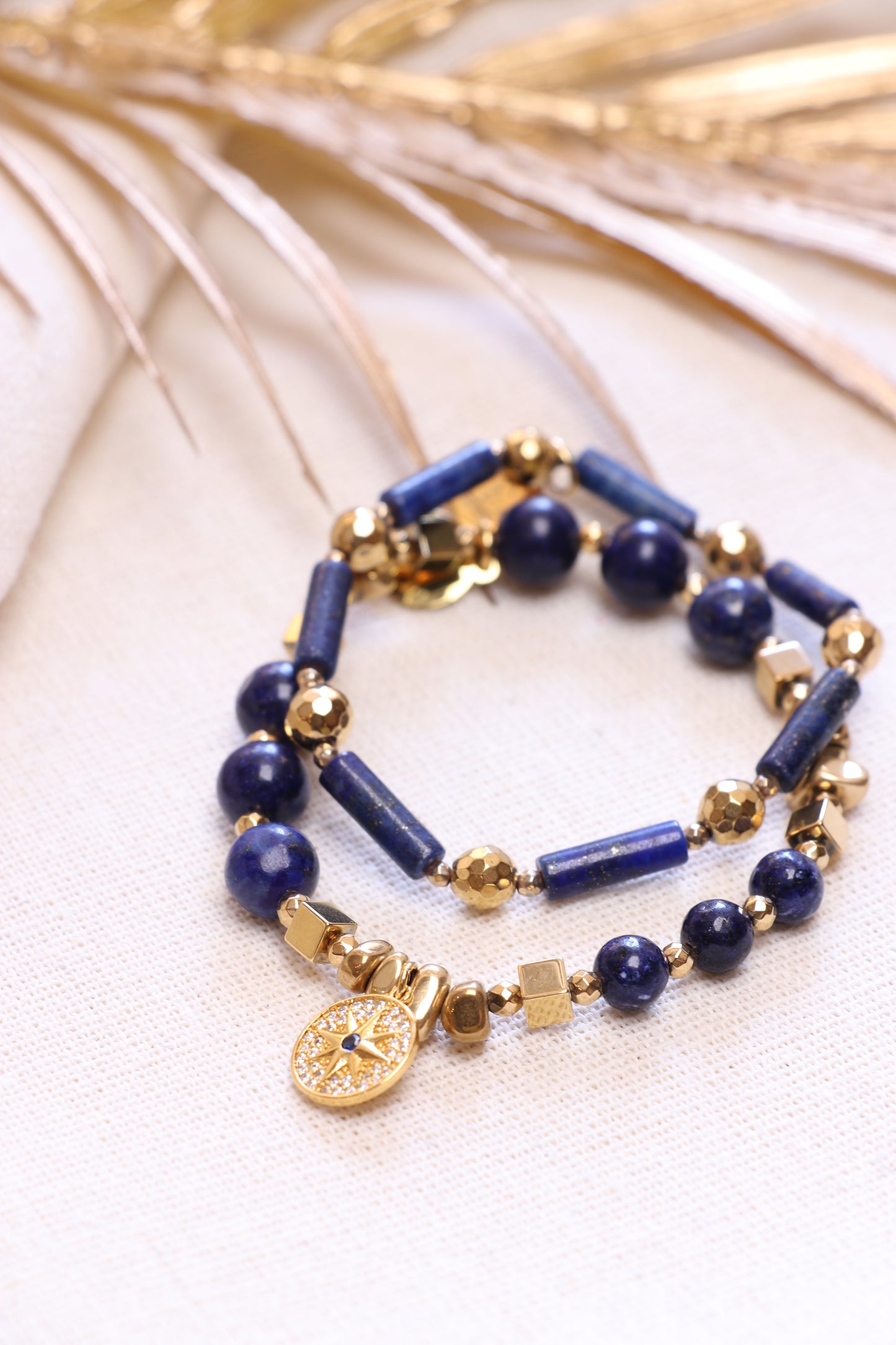 Bracelet Lapis-Lazuli Naturel | Intuition & Expression