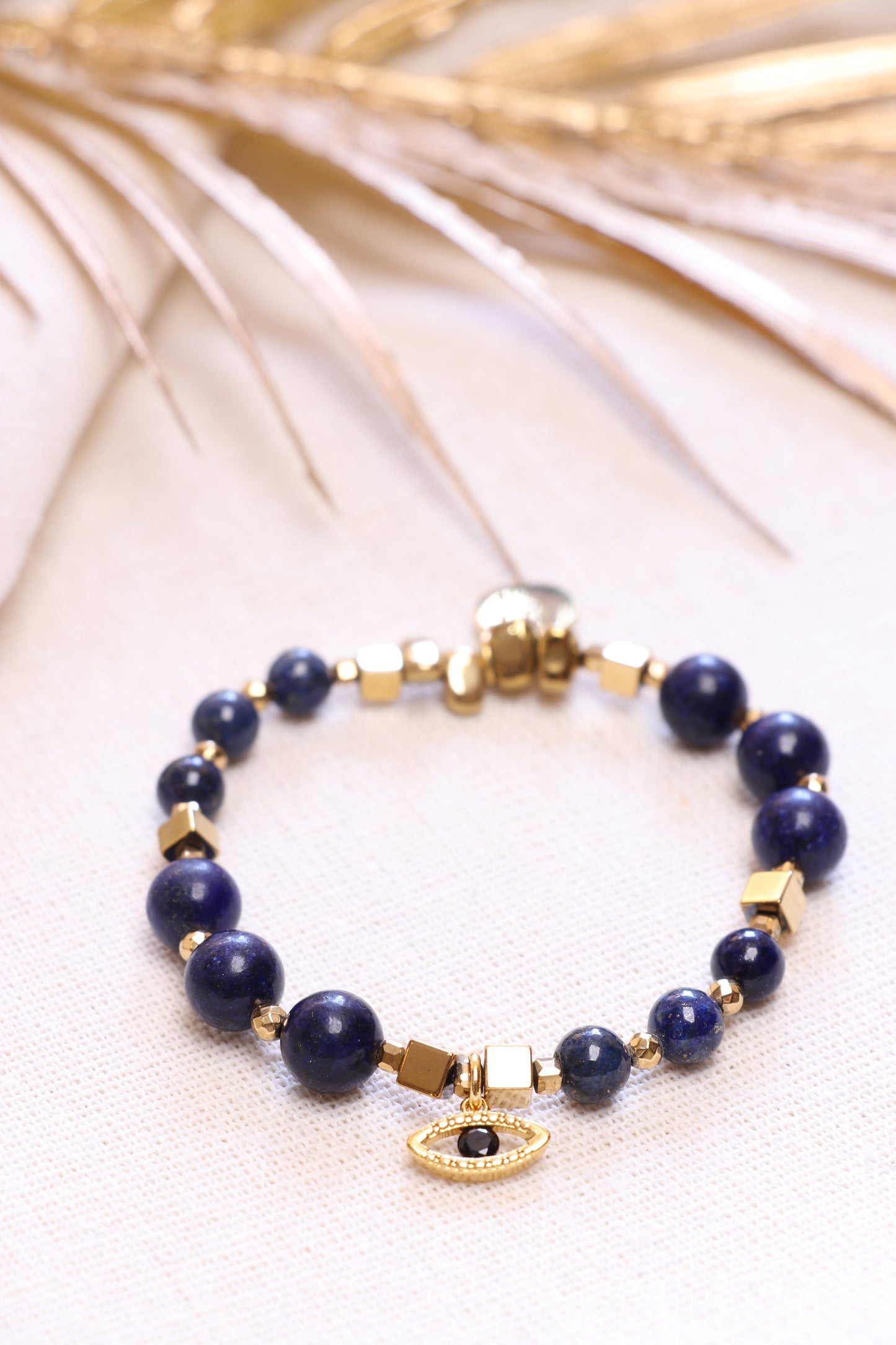 Bracelet Lapis-Lazuli Naturel | Intuition & Expression