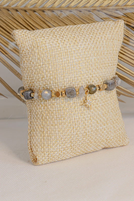 Bracelet MAYA Protection & Régénération Énergétique en Labradorite